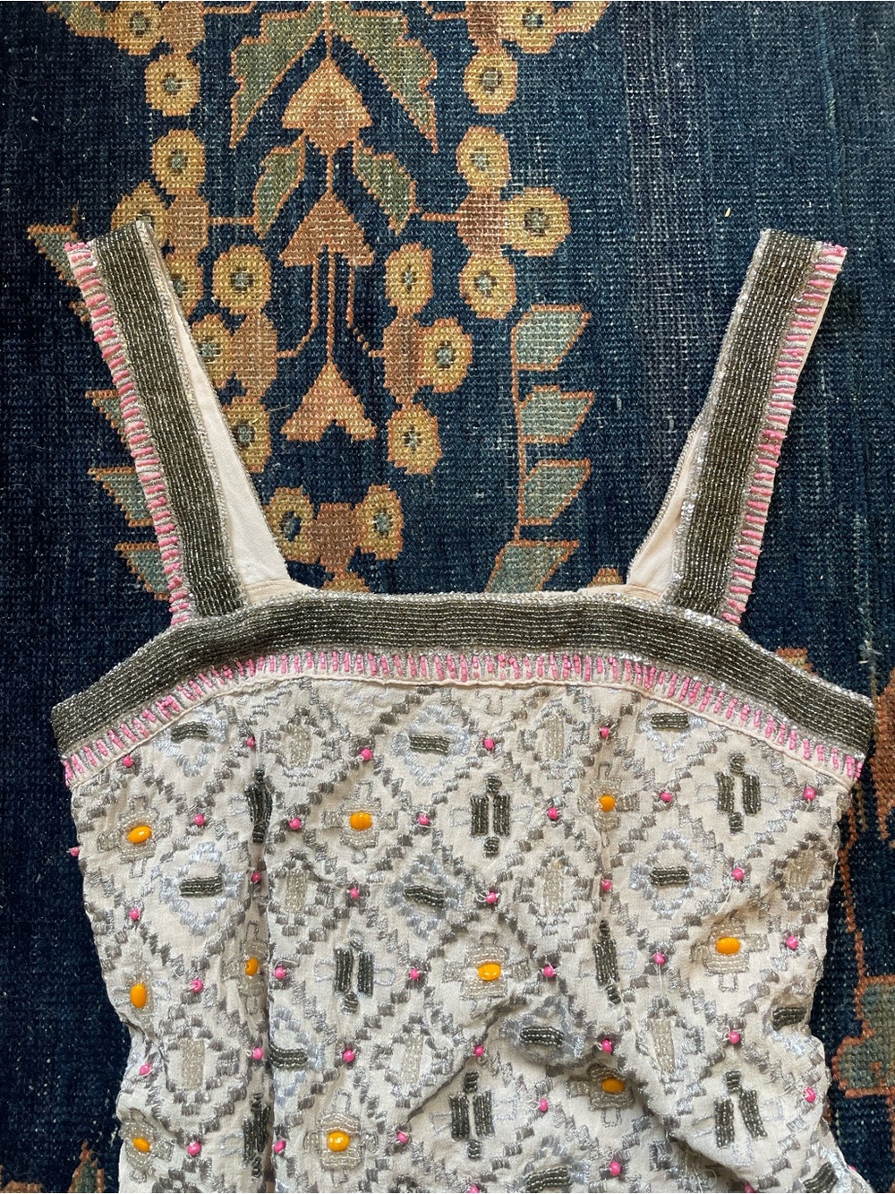 NWT Fully Beaded Tank - Picture 2 of 4